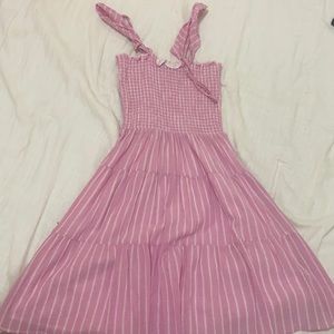 Pink summer dress
